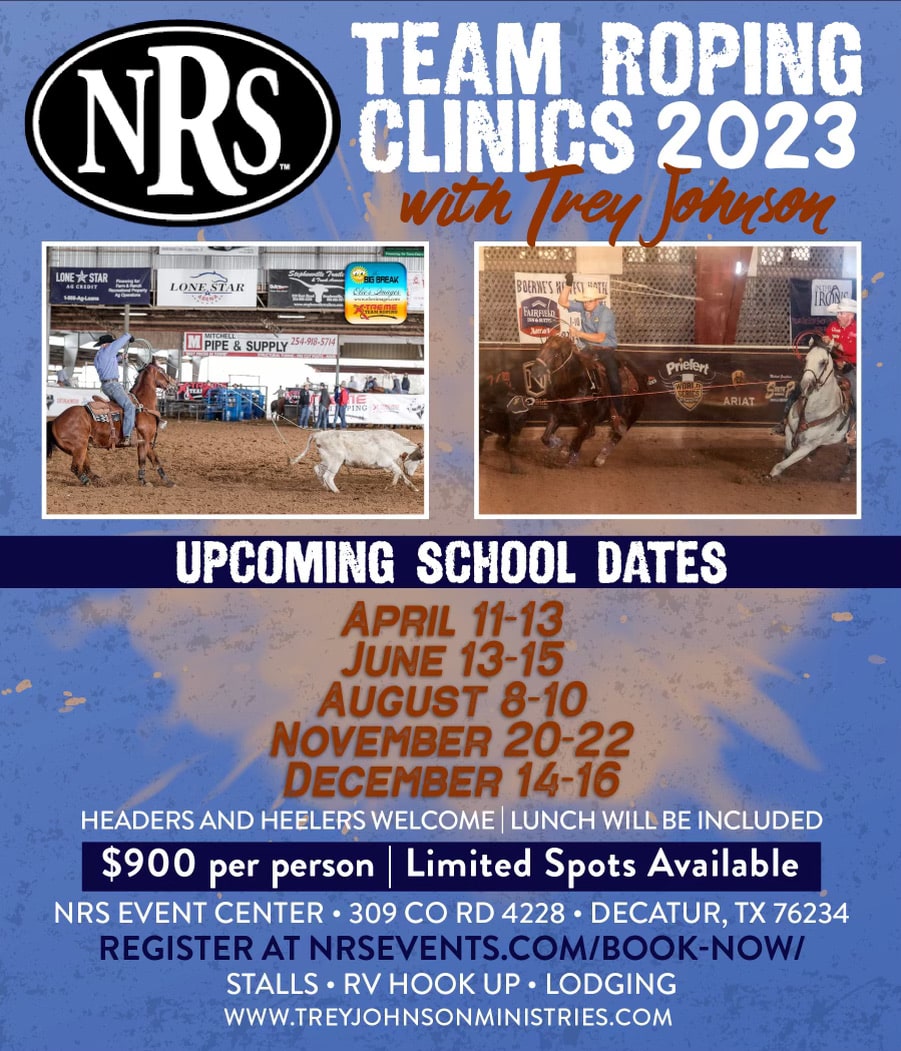 Trey Johnson Team Roping Clinic Visit Decatur Texas