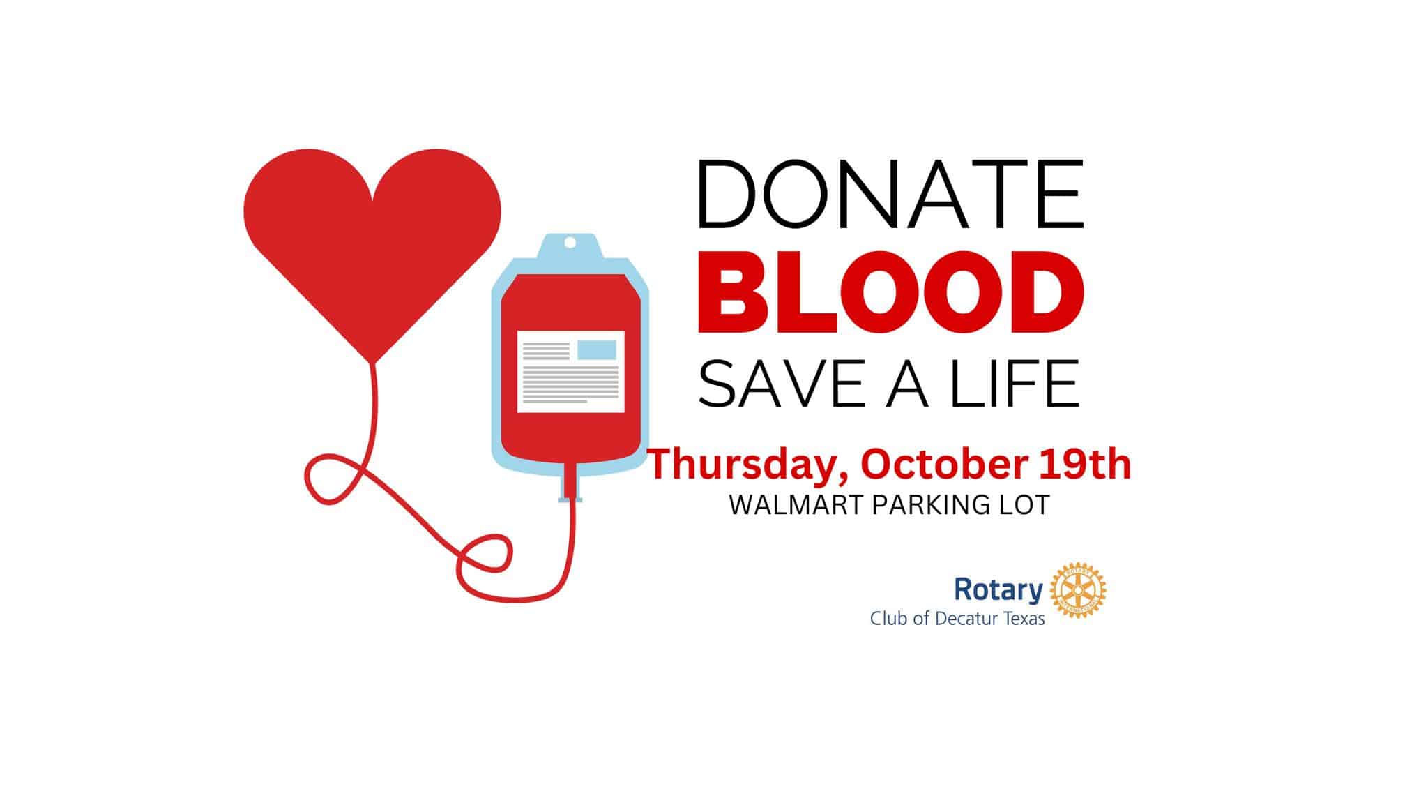 Carter Blood Drive - Visit Decatur Texas